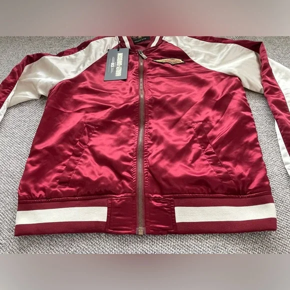 120th Anniversary Harley-Davidson 1903-2023 Women’s Red and White Jacket- NWT - Picture 9 of 16